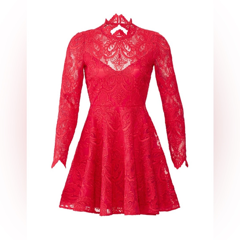 Saylor Raspberry Rita Dress